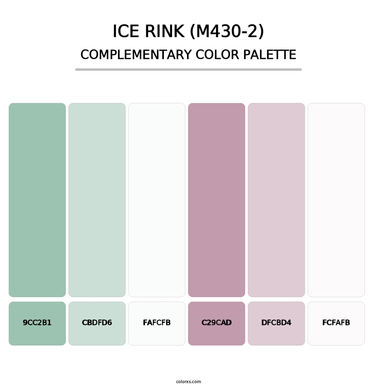 Ice Rink (M430-2) - Complementary Color Palette
