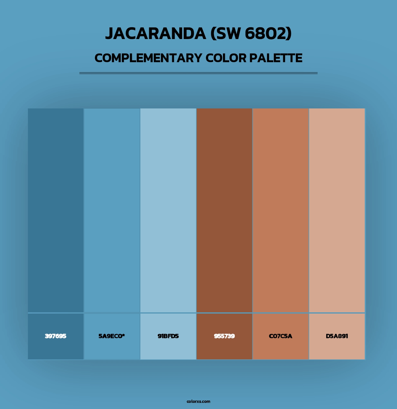 Jacaranda (SW 6802) - Complementary Color Palette