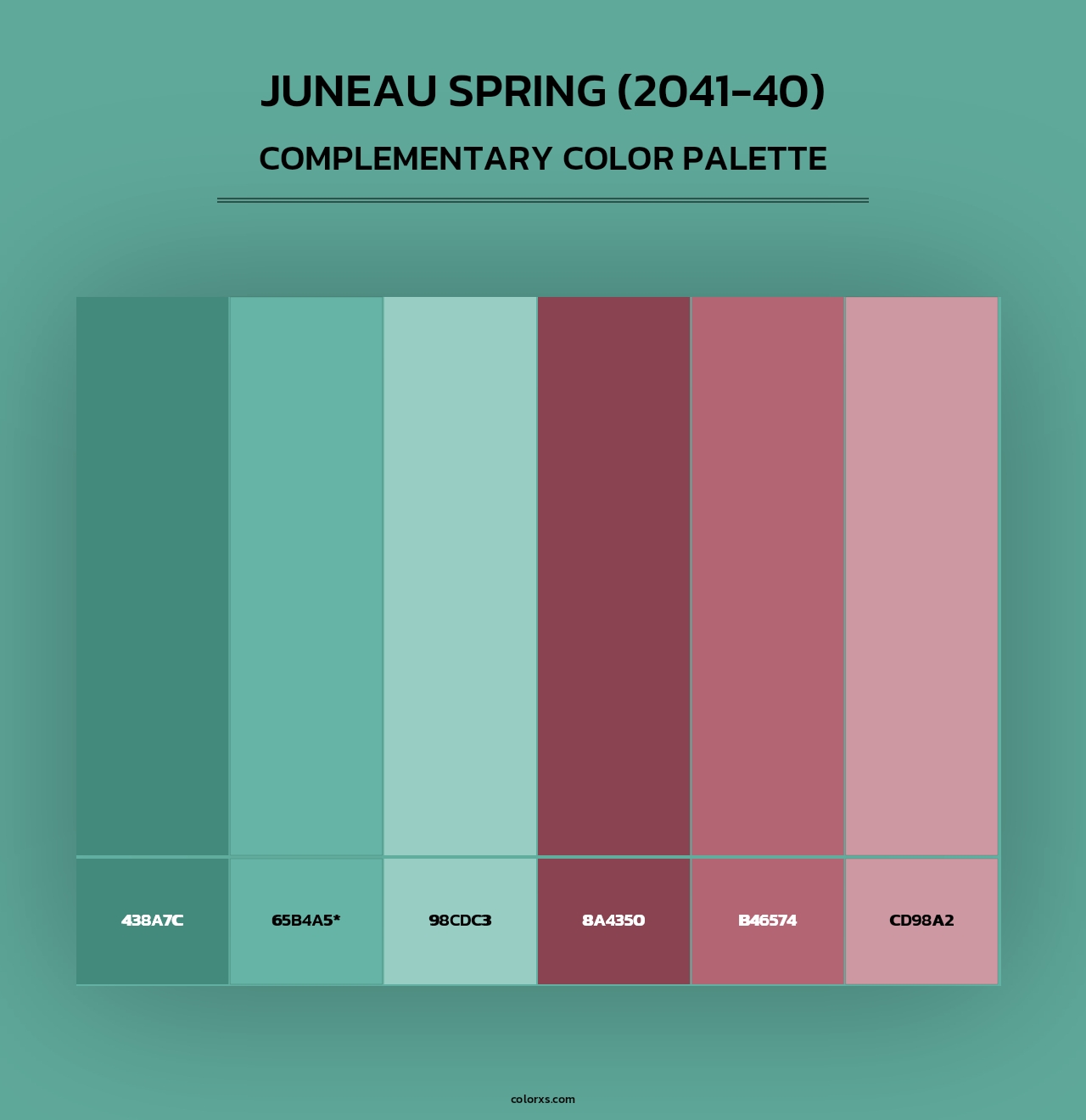 Juneau Spring (2041-40) - Complementary Color Palette