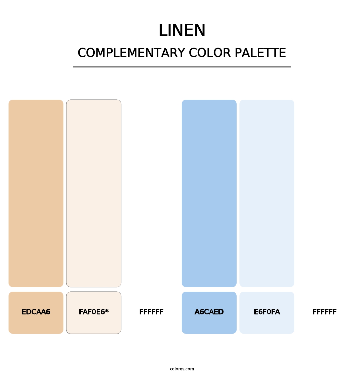 Linen - Complementary Color Palette