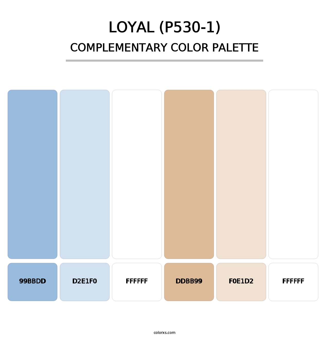Loyal (P530-1) - Complementary Color Palette
