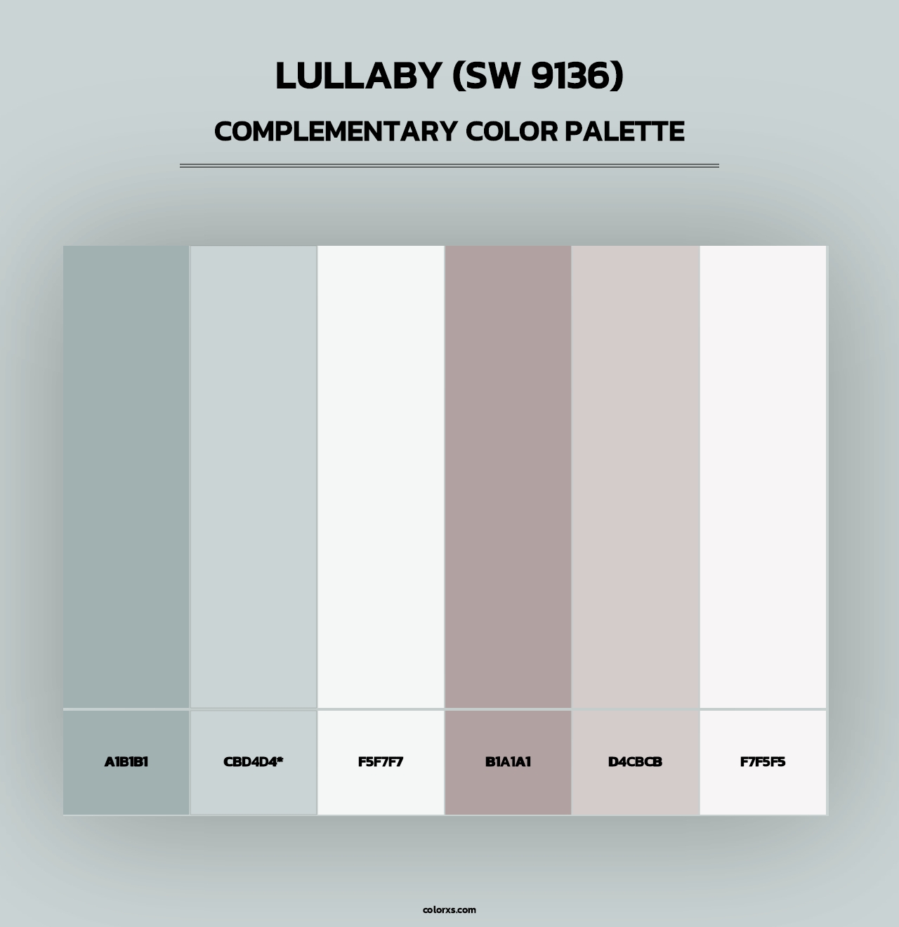 Lullaby (SW 9136) - Complementary Color Palette