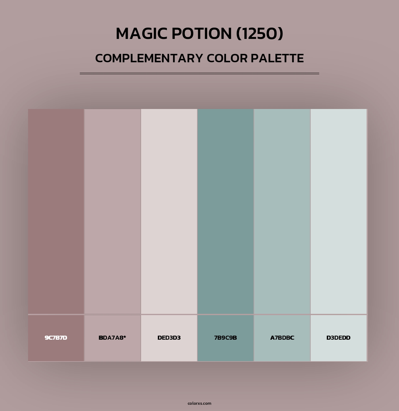 Magic Potion (1250) - Complementary Color Palette