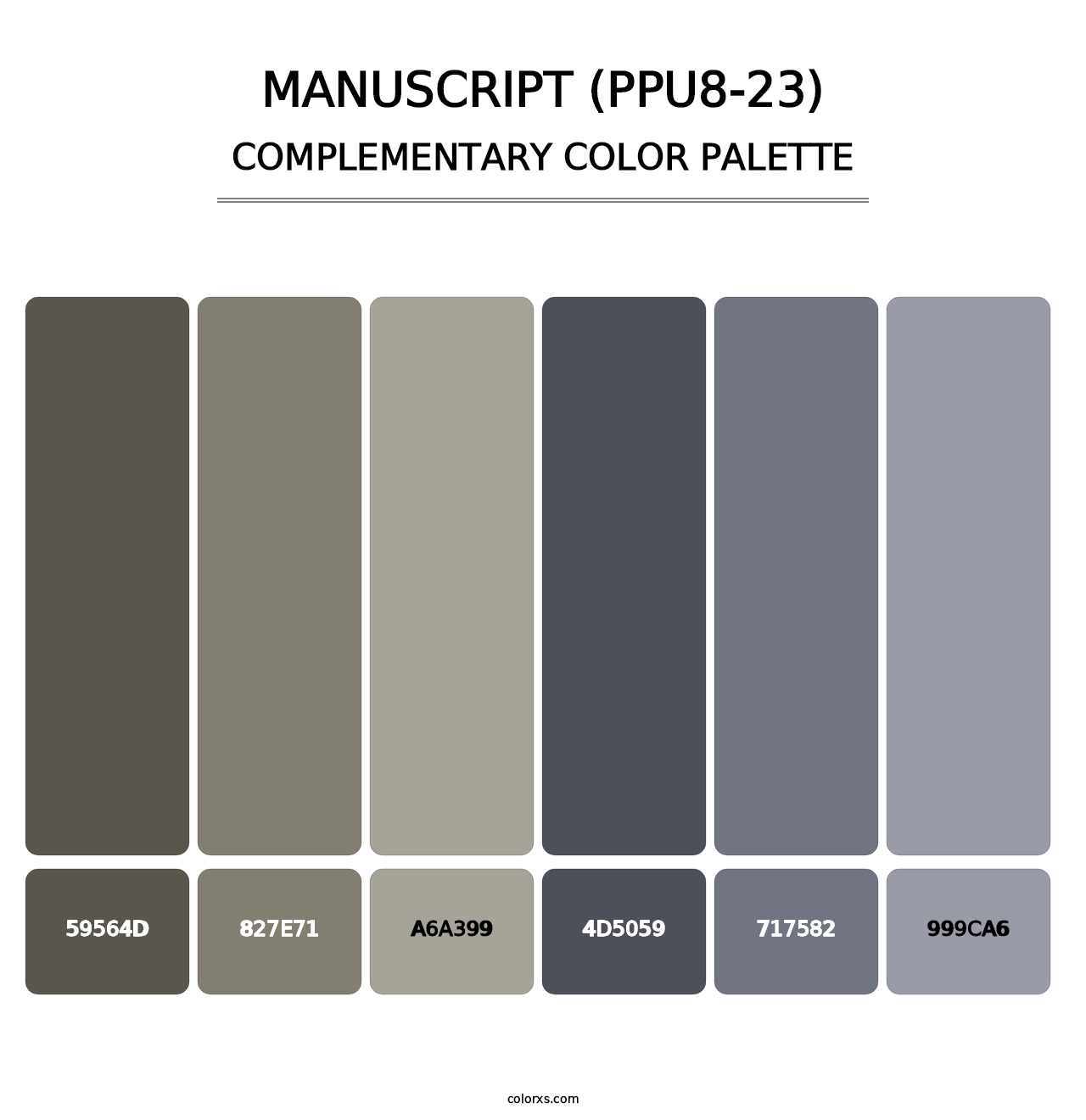 Manuscript (PPU8-23) - Complementary Color Palette