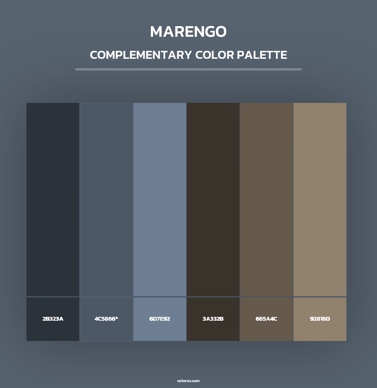 Marengo - Complementary Color Palette