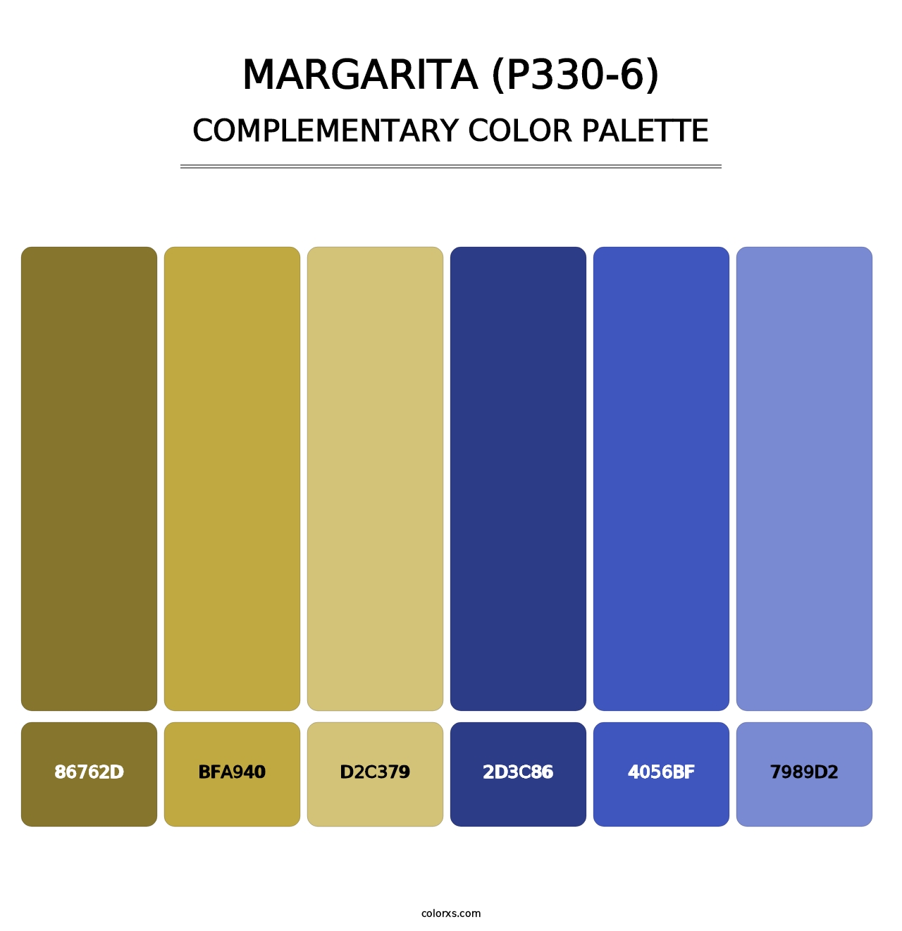 Margarita (P330-6) - Complementary Color Palette