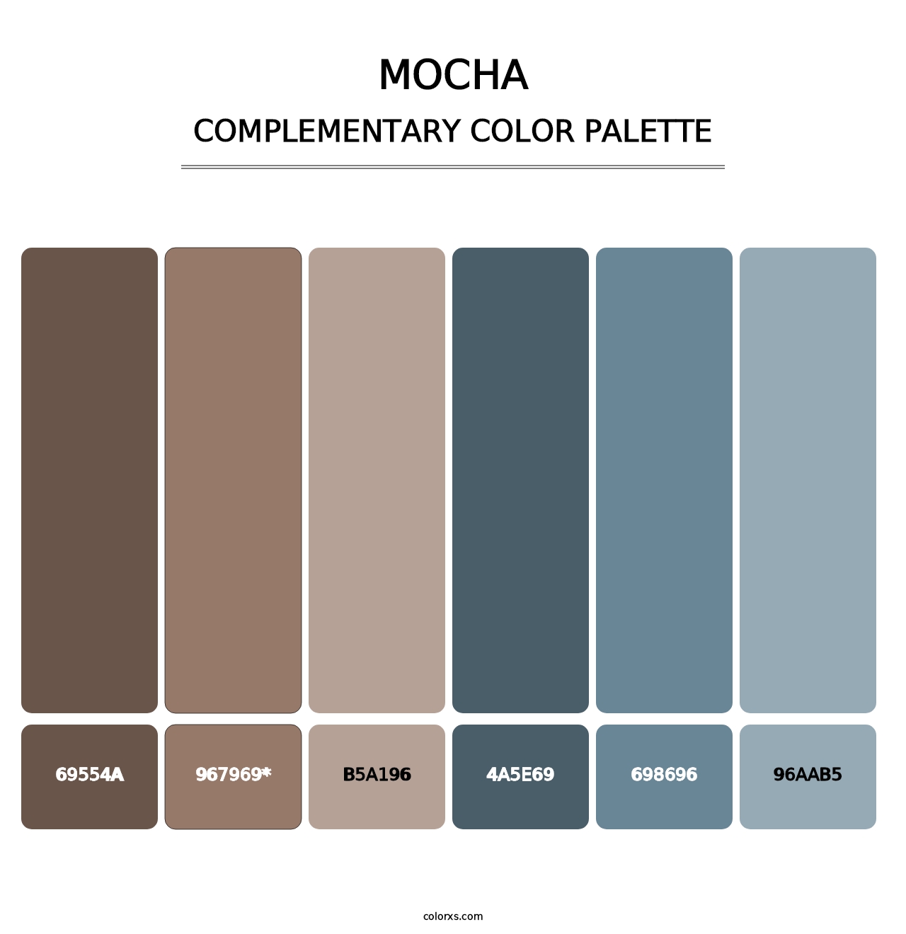Mocha - Complementary Color Palette