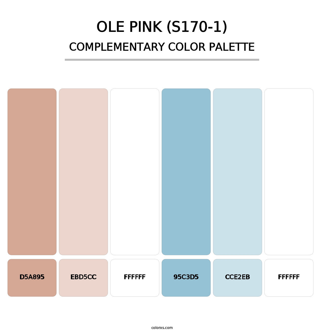 Ole Pink (S170-1) - Complementary Color Palette