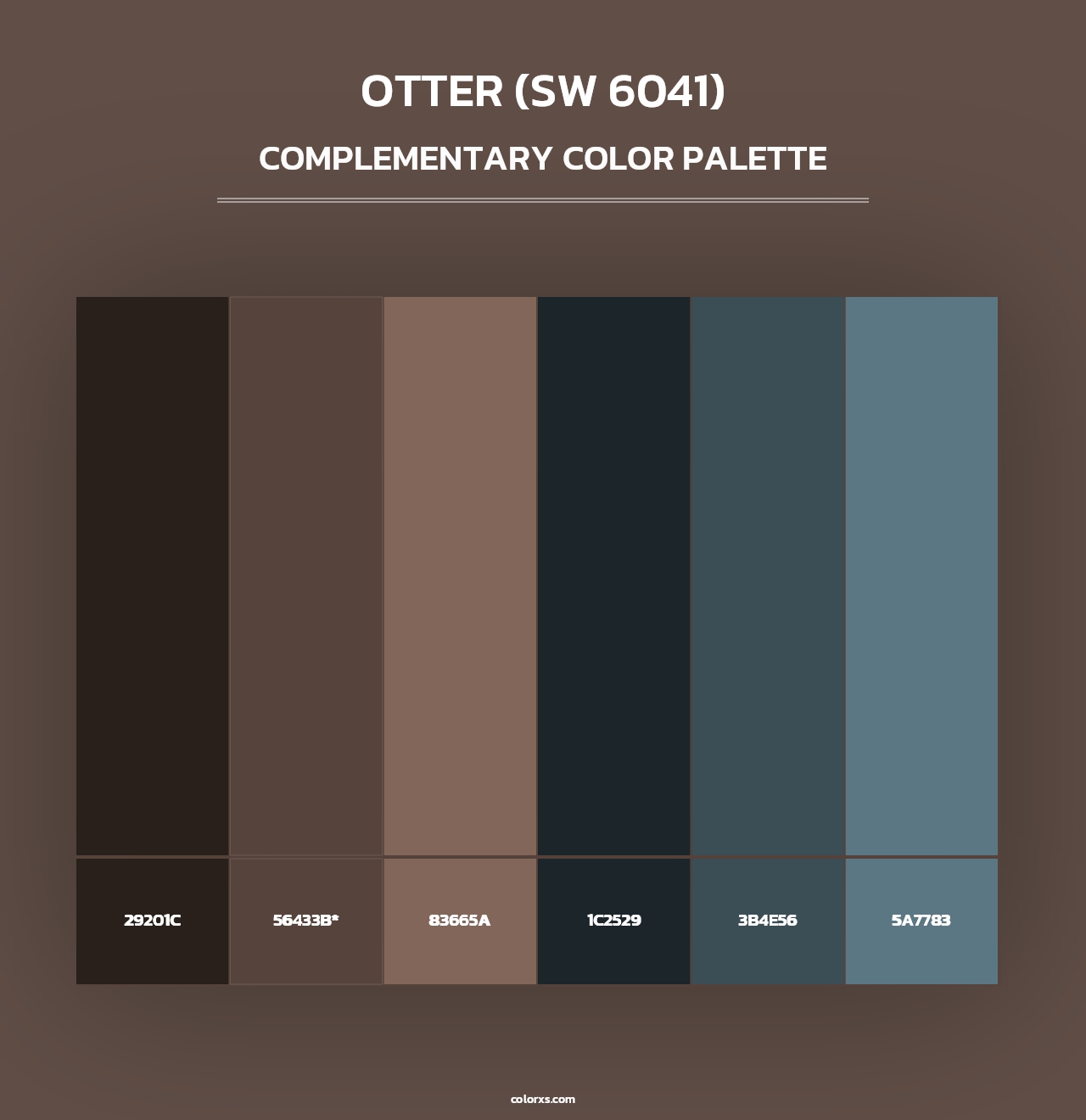Otter (SW 6041) - Complementary Color Palette