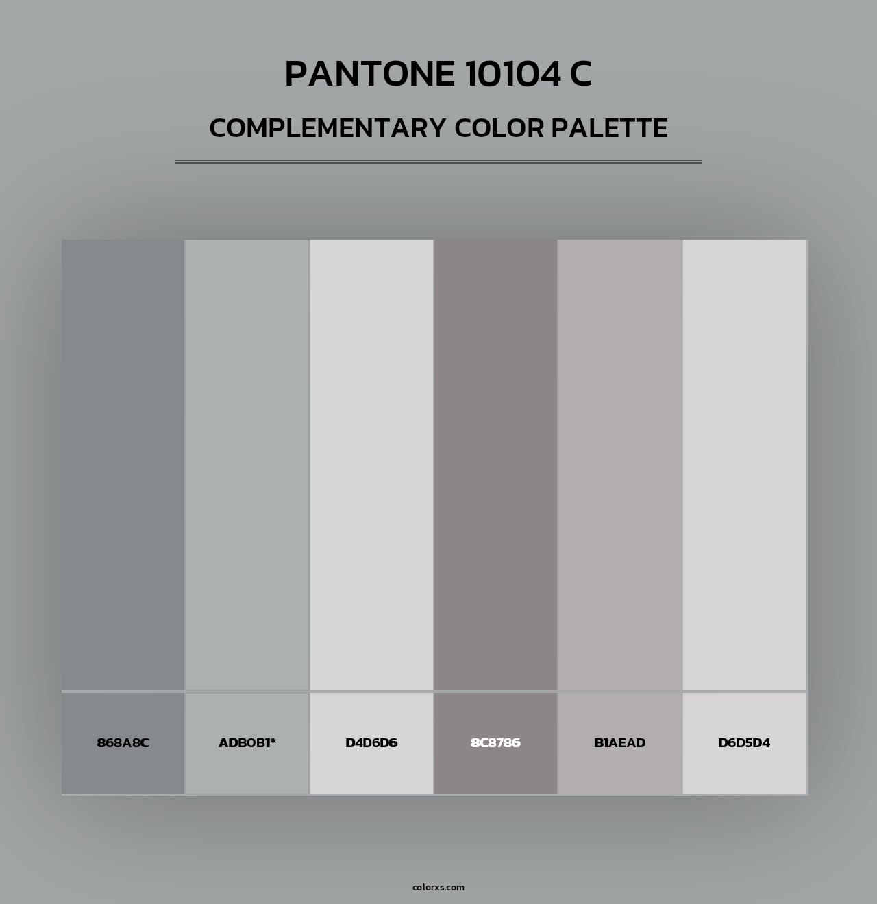 PANTONE 10104 C - Complementary Color Palette