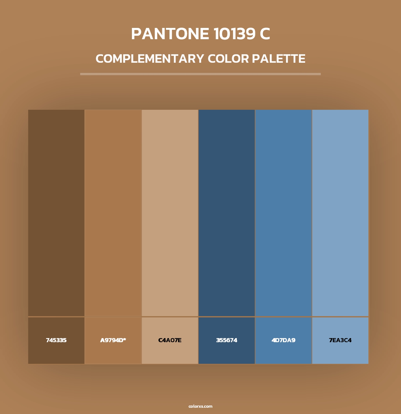 PANTONE 10139 C - Complementary Color Palette