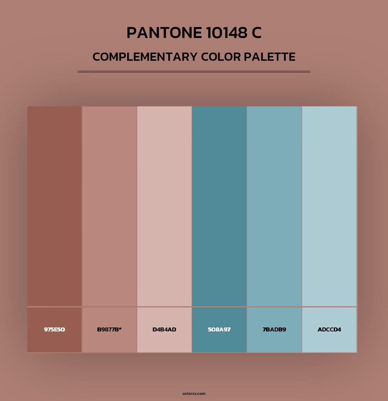 PANTONE 10148 C - Complementary Color Palette