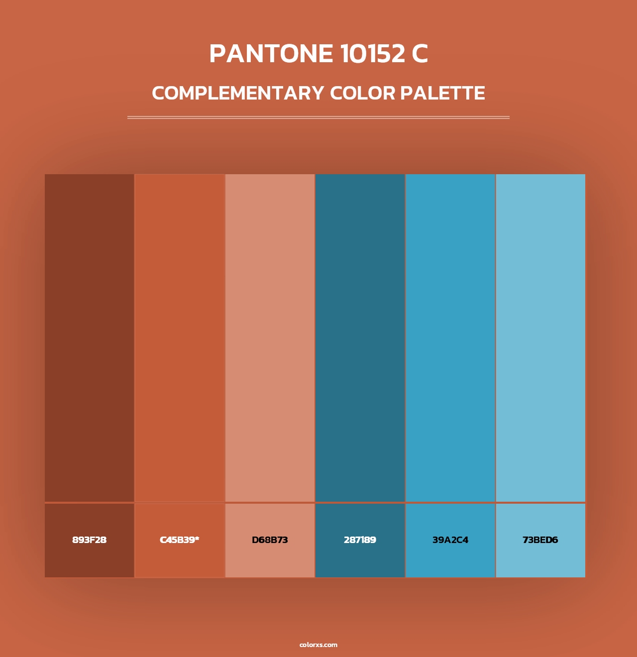 PANTONE 10152 C - Complementary Color Palette