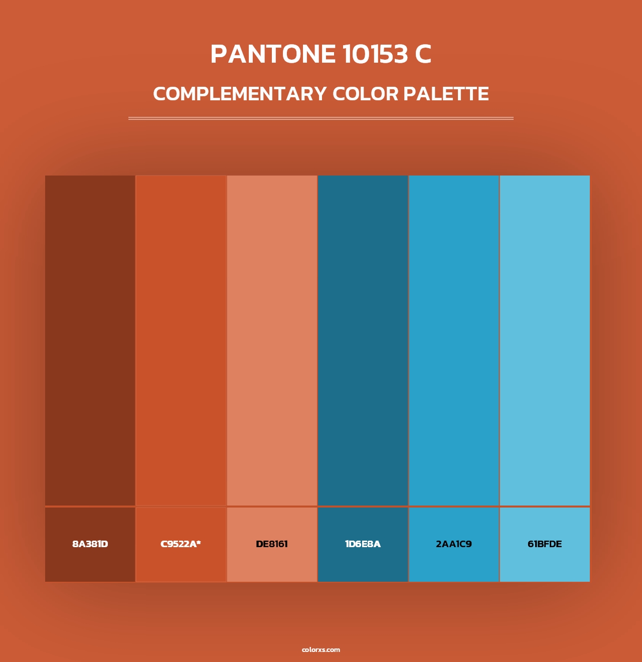 PANTONE 10153 C - Complementary Color Palette