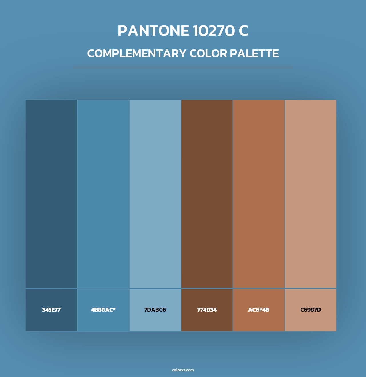 PANTONE 10270 C - Complementary Color Palette
