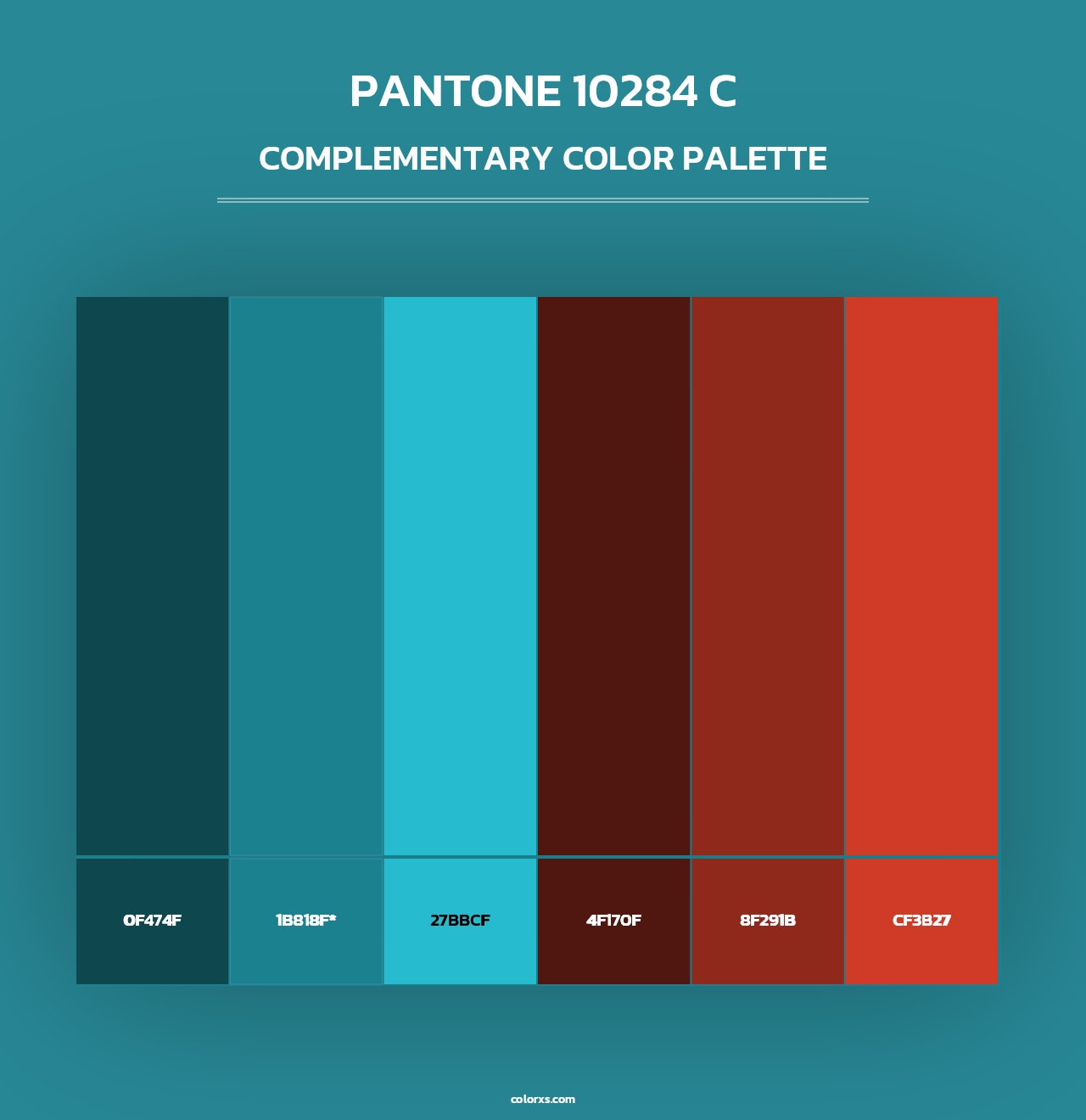 PANTONE 10284 C - Complementary Color Palette