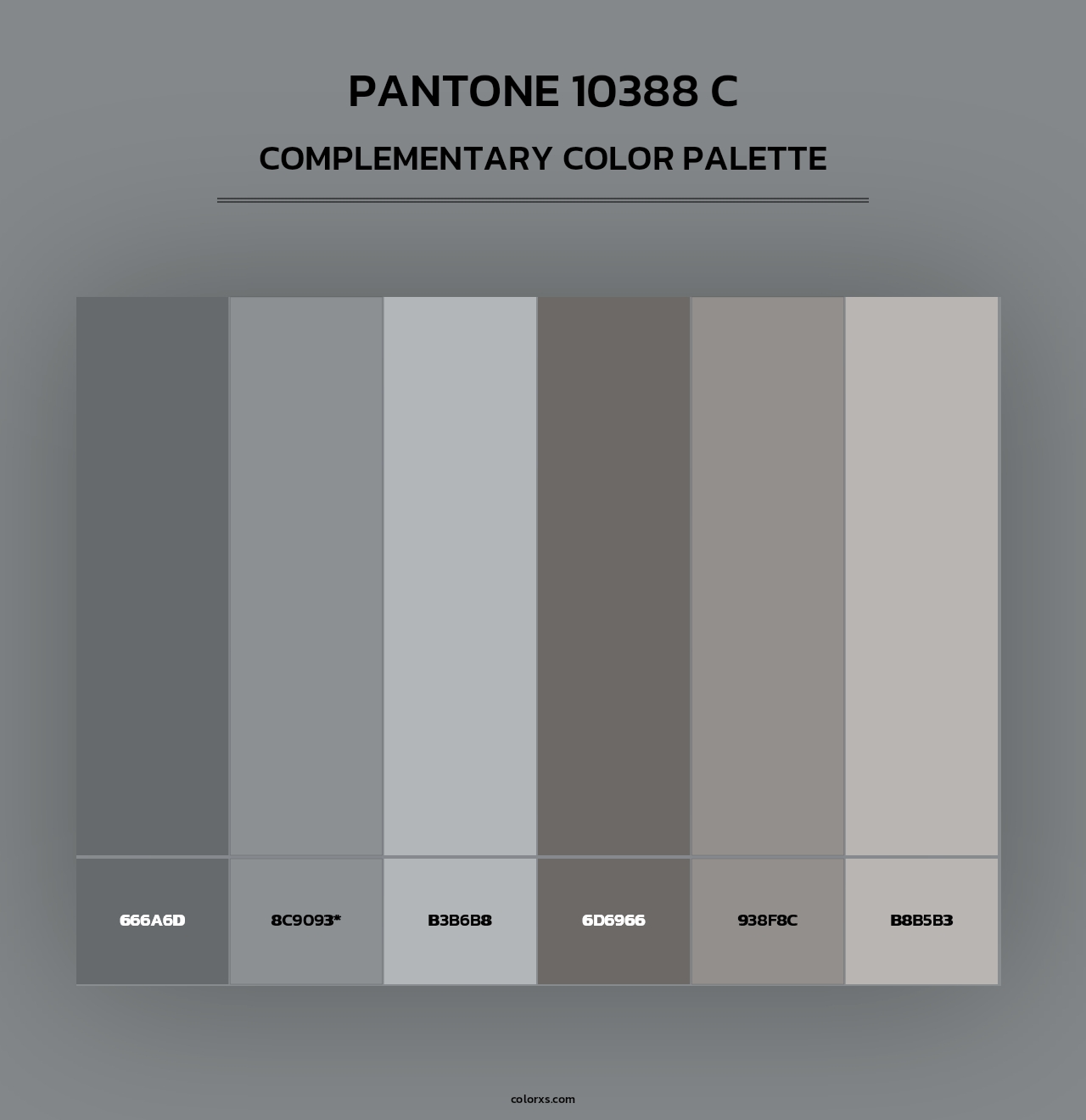 PANTONE 10388 C - Complementary Color Palette