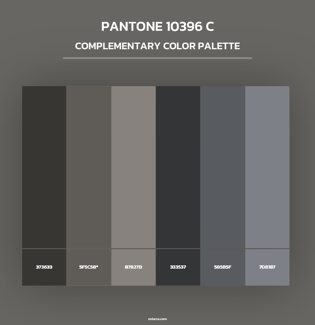 PANTONE 10396 C - Complementary Color Palette