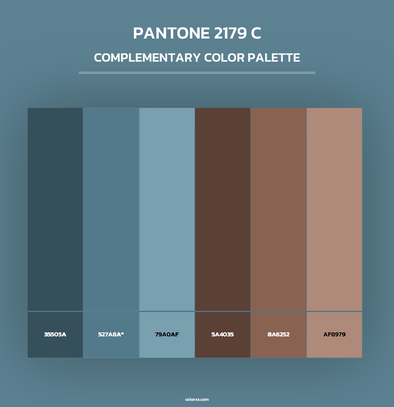PANTONE 2179 C - Complementary Color Palette