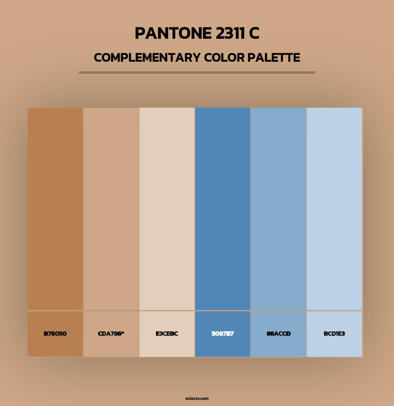 PANTONE 2311 C - Complementary Color Palette