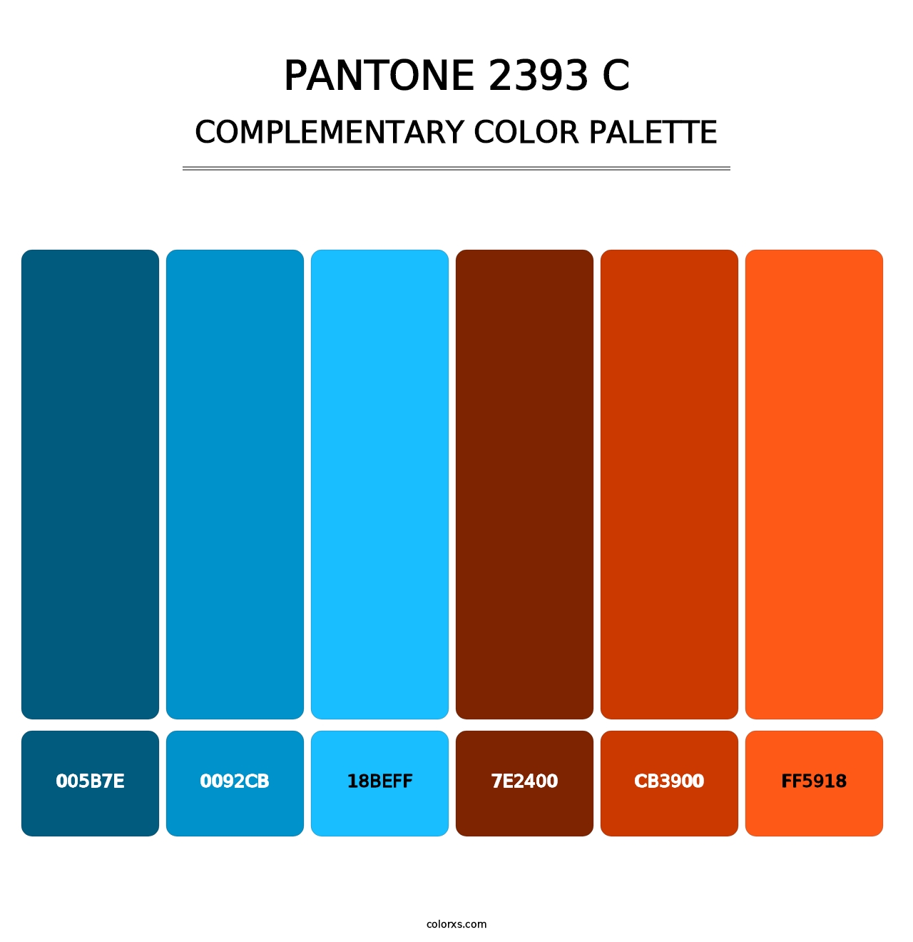 PANTONE 2393 C - Complementary Color Palette