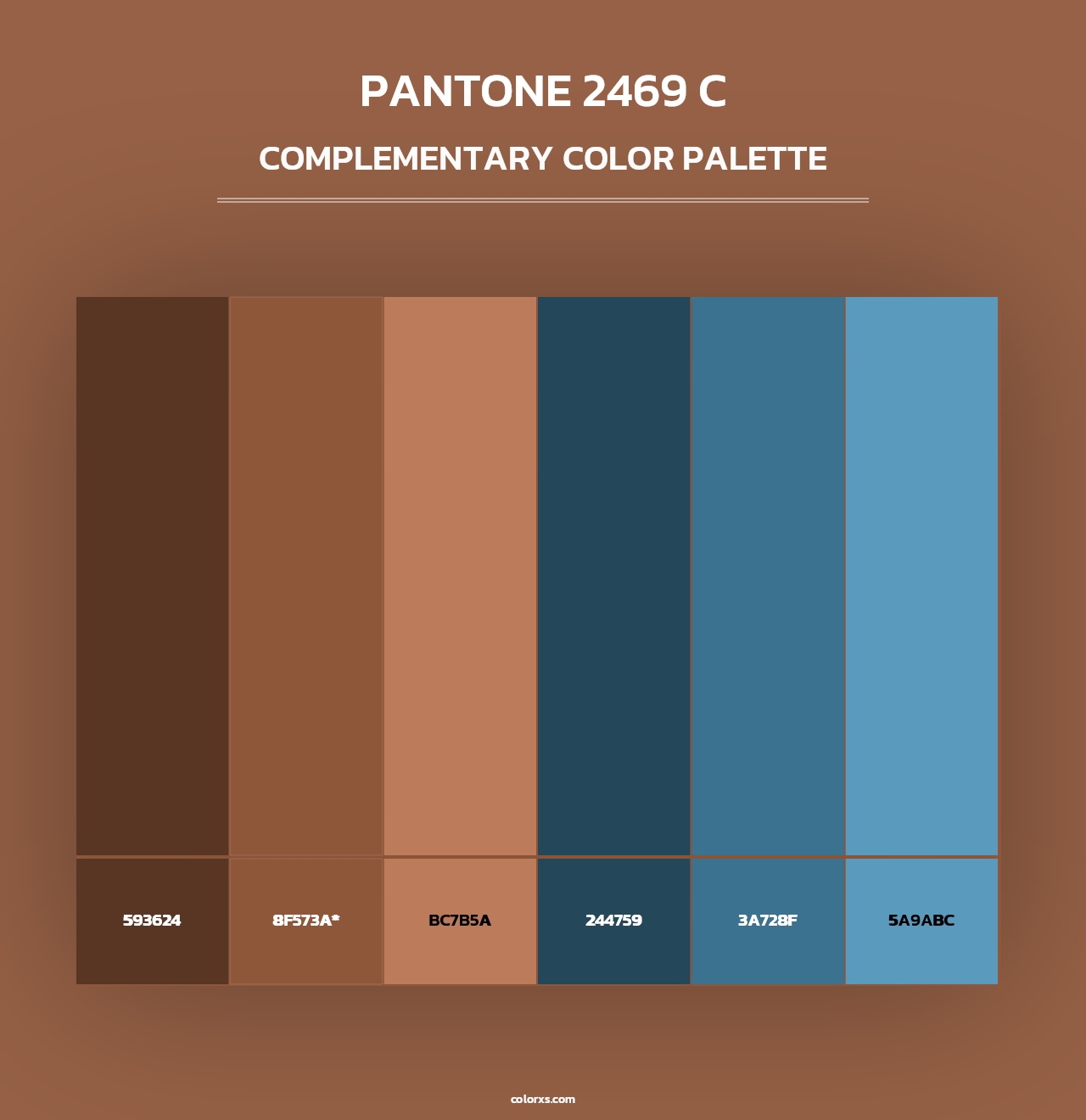PANTONE 2469 C - Complementary Color Palette