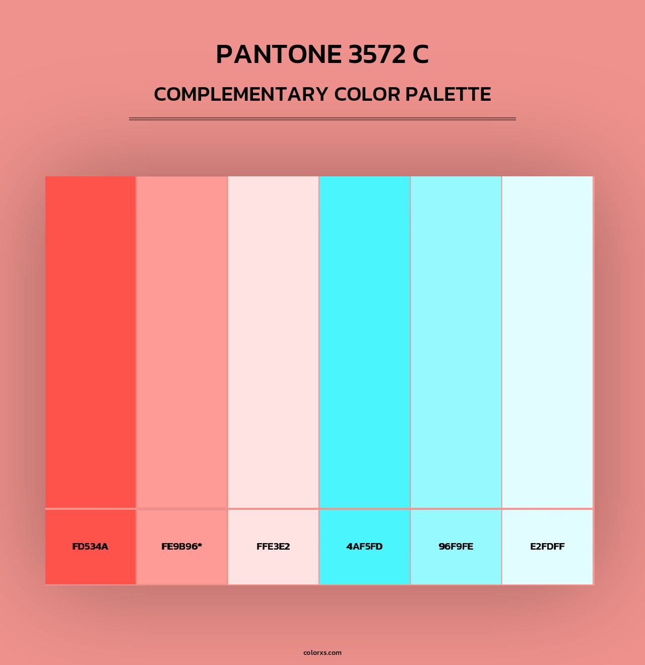 PANTONE 3572 C - Complementary Color Palette