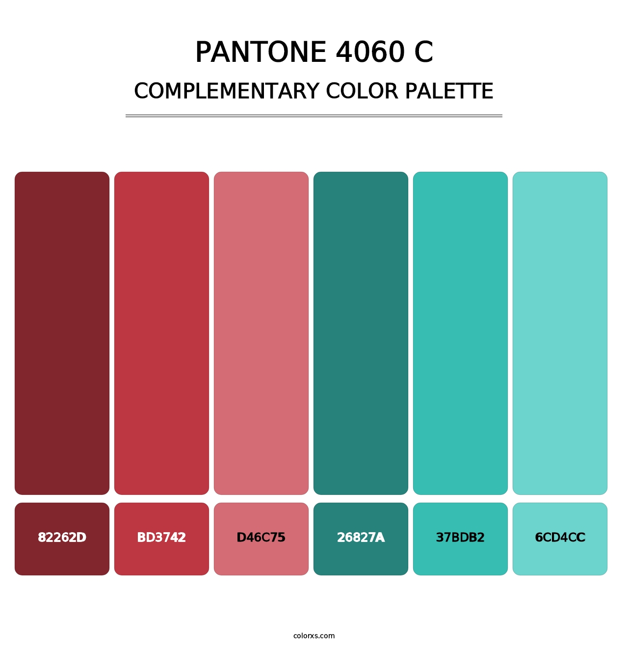 PANTONE 4060 C - Complementary Color Palette