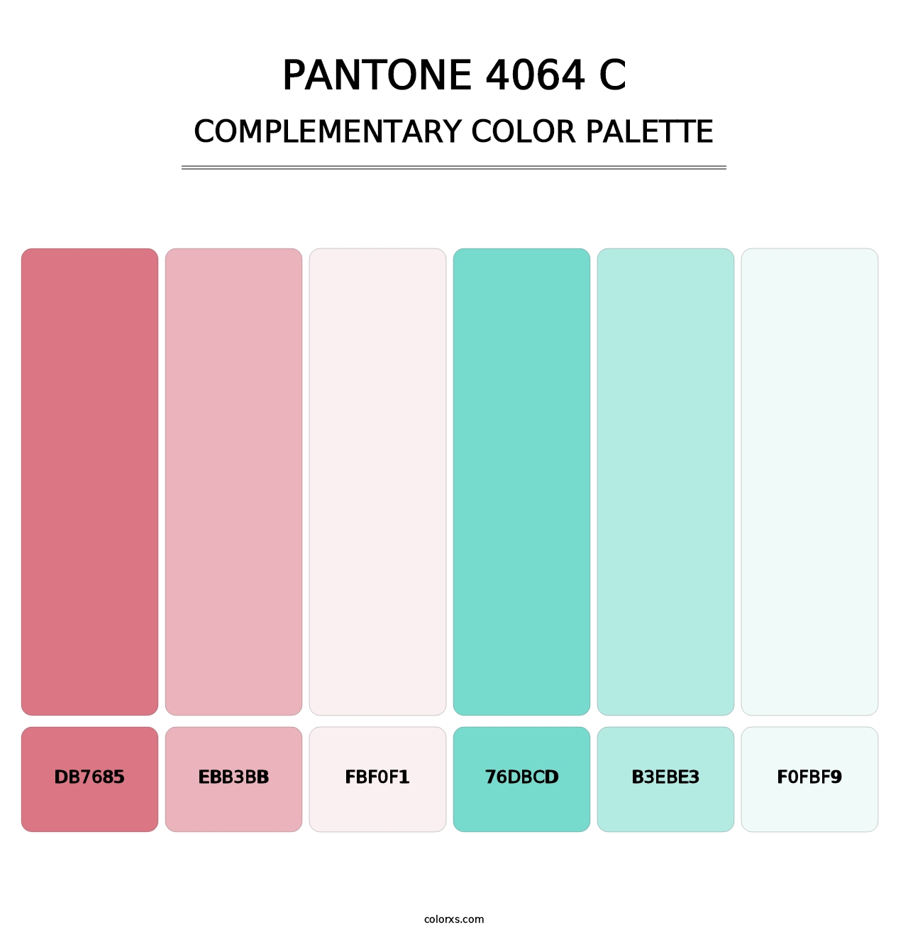PANTONE 4064 C - Complementary Color Palette