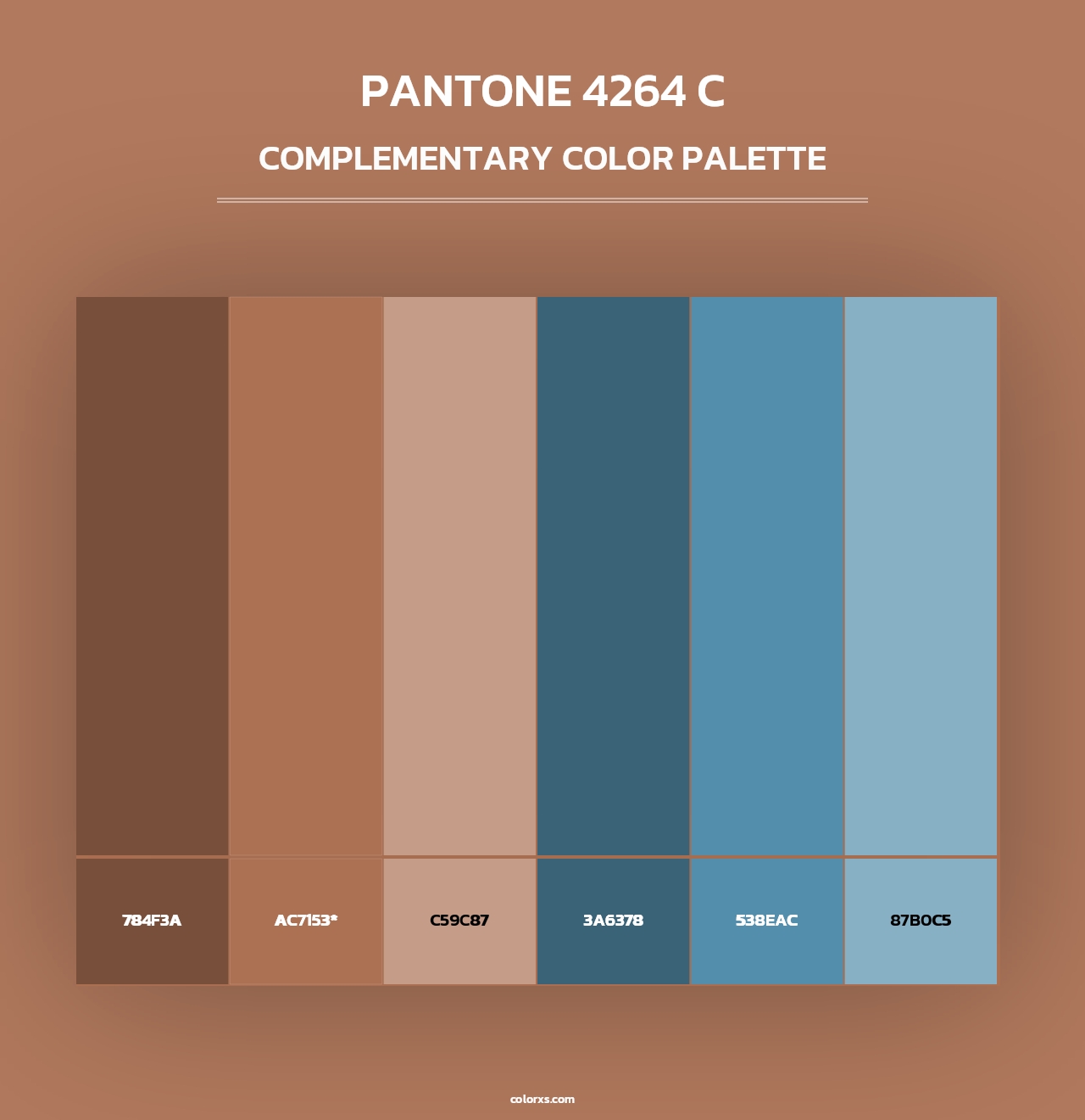 PANTONE 4264 C - Complementary Color Palette
