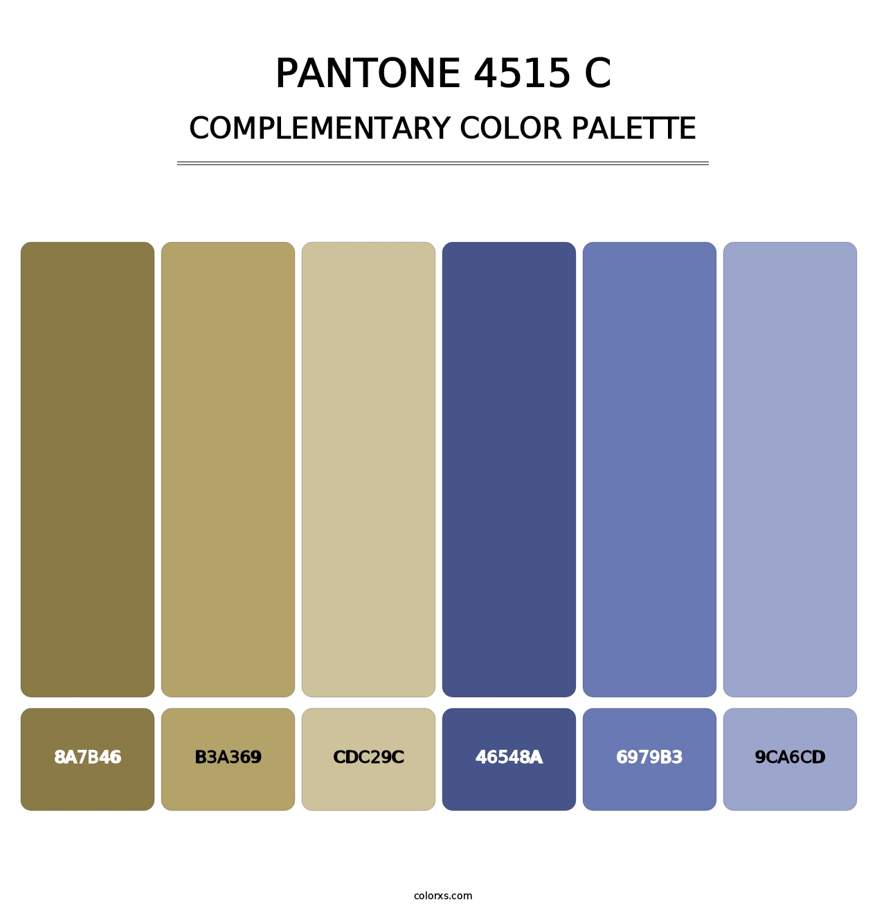 PANTONE 4515 C - Complementary Color Palette