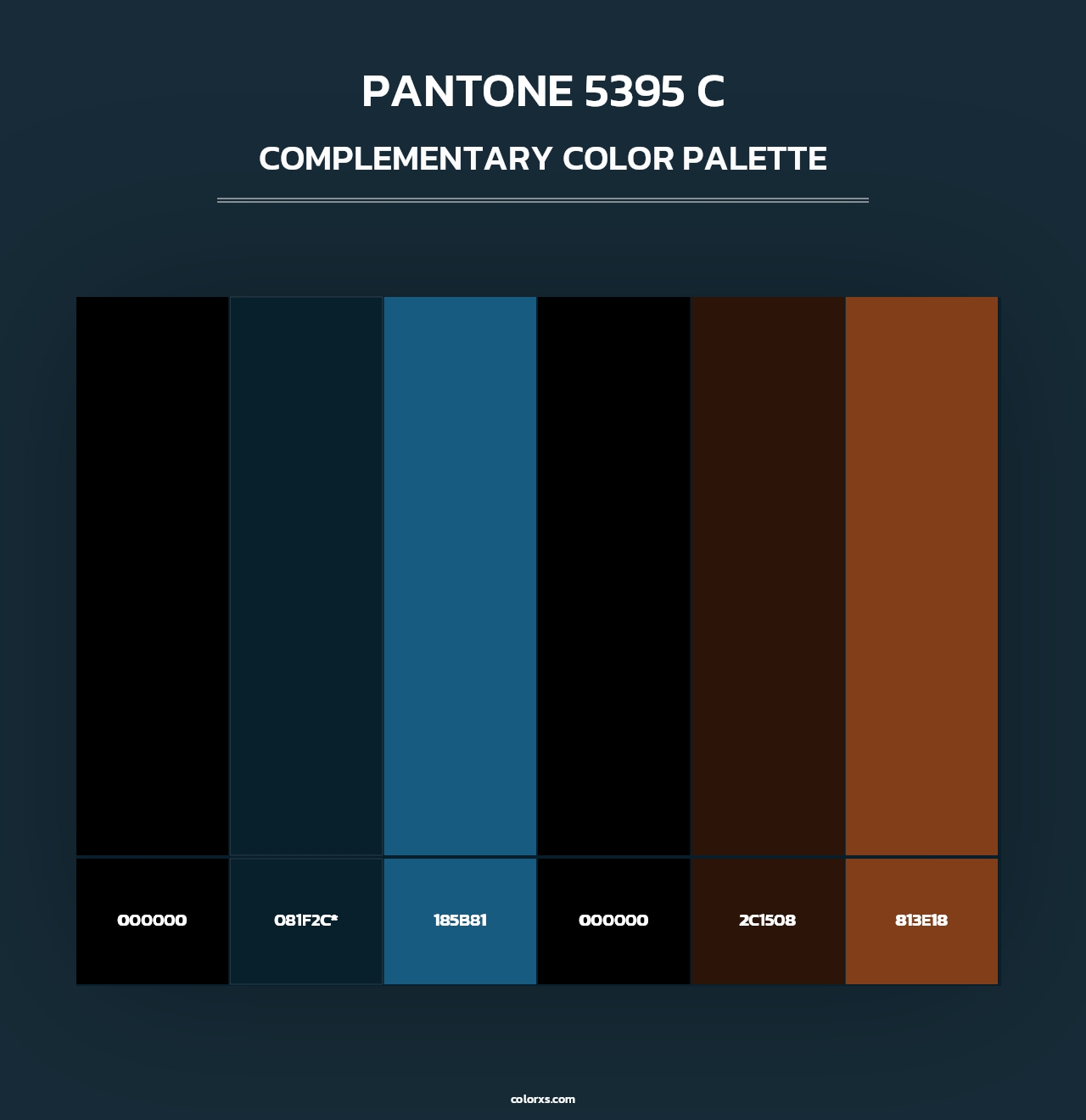 PANTONE 5395 C - Complementary Color Palette