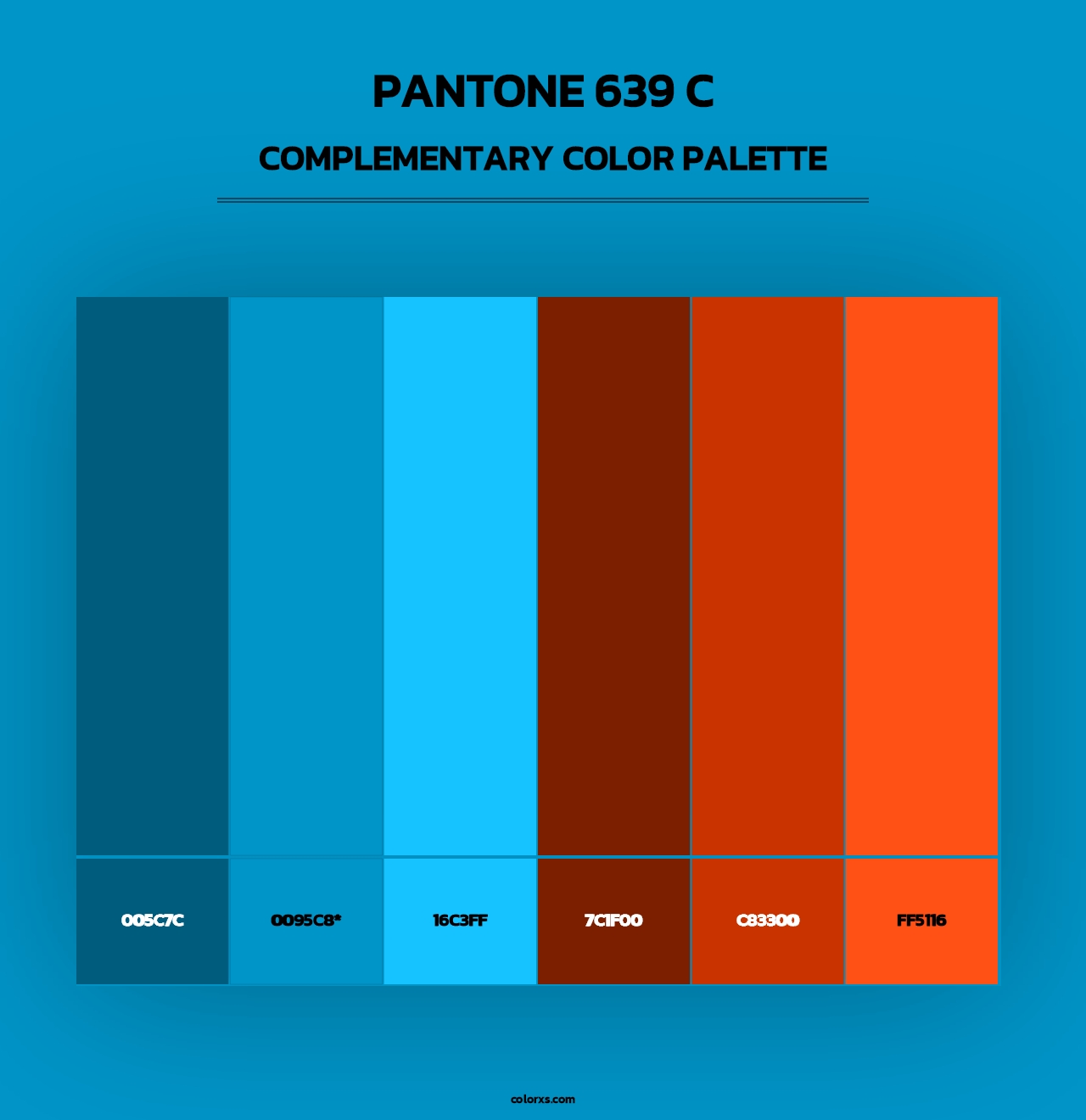 PANTONE 639 C - Complementary Color Palette