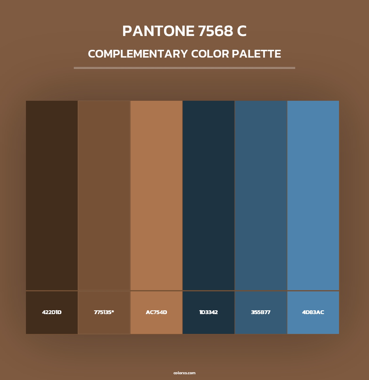 PANTONE 7568 C - Complementary Color Palette