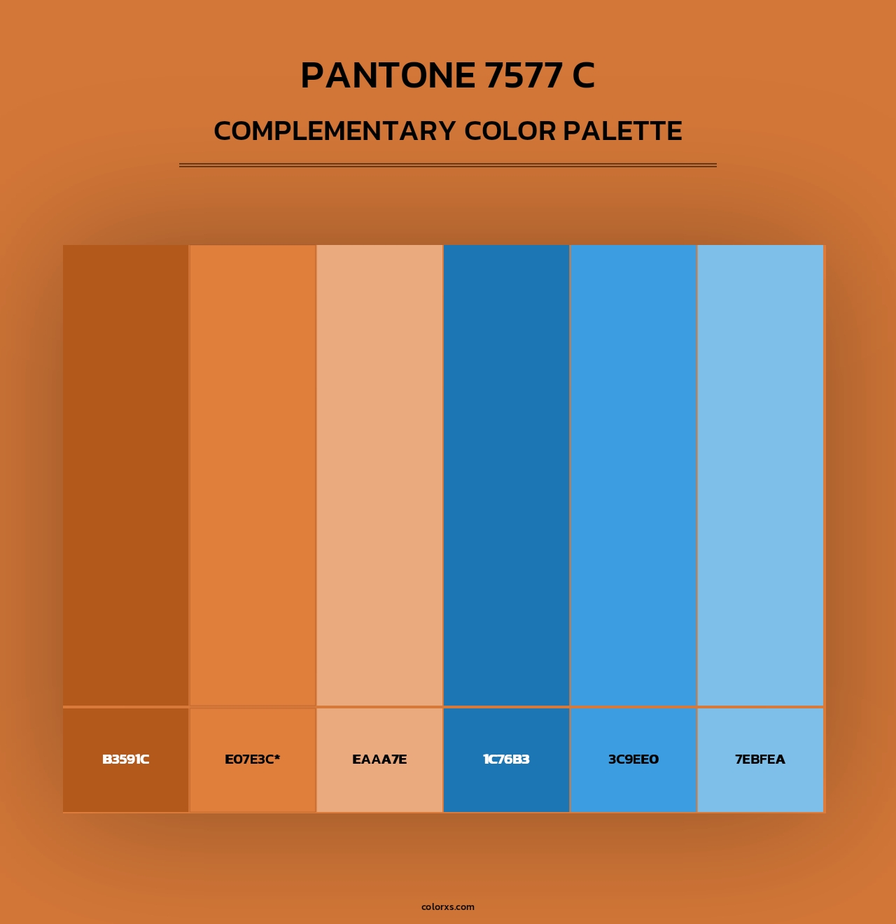 PANTONE 7577 C - Complementary Color Palette