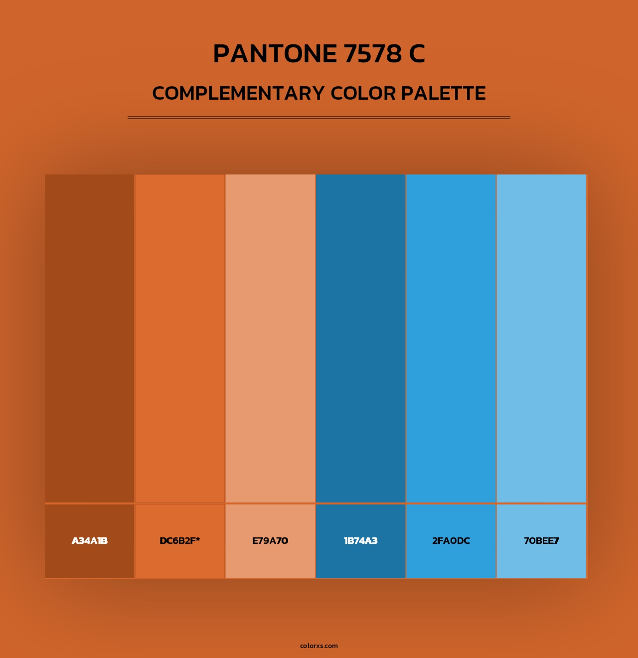 PANTONE 7578 C - Complementary Color Palette