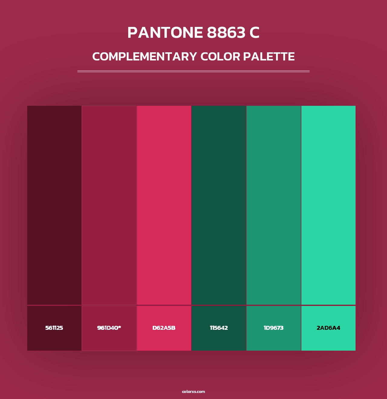 PANTONE 8863 C - Complementary Color Palette