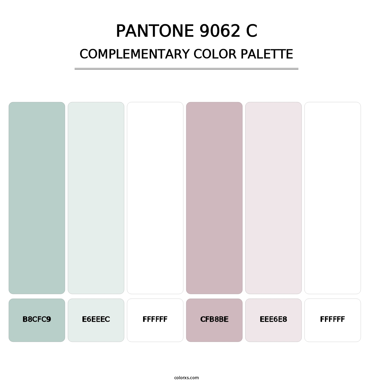 PANTONE 9062 C - Complementary Color Palette