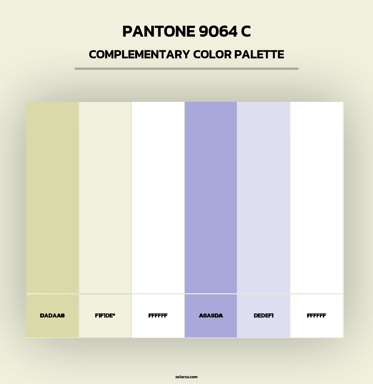 PANTONE 9064 C - Complementary Color Palette