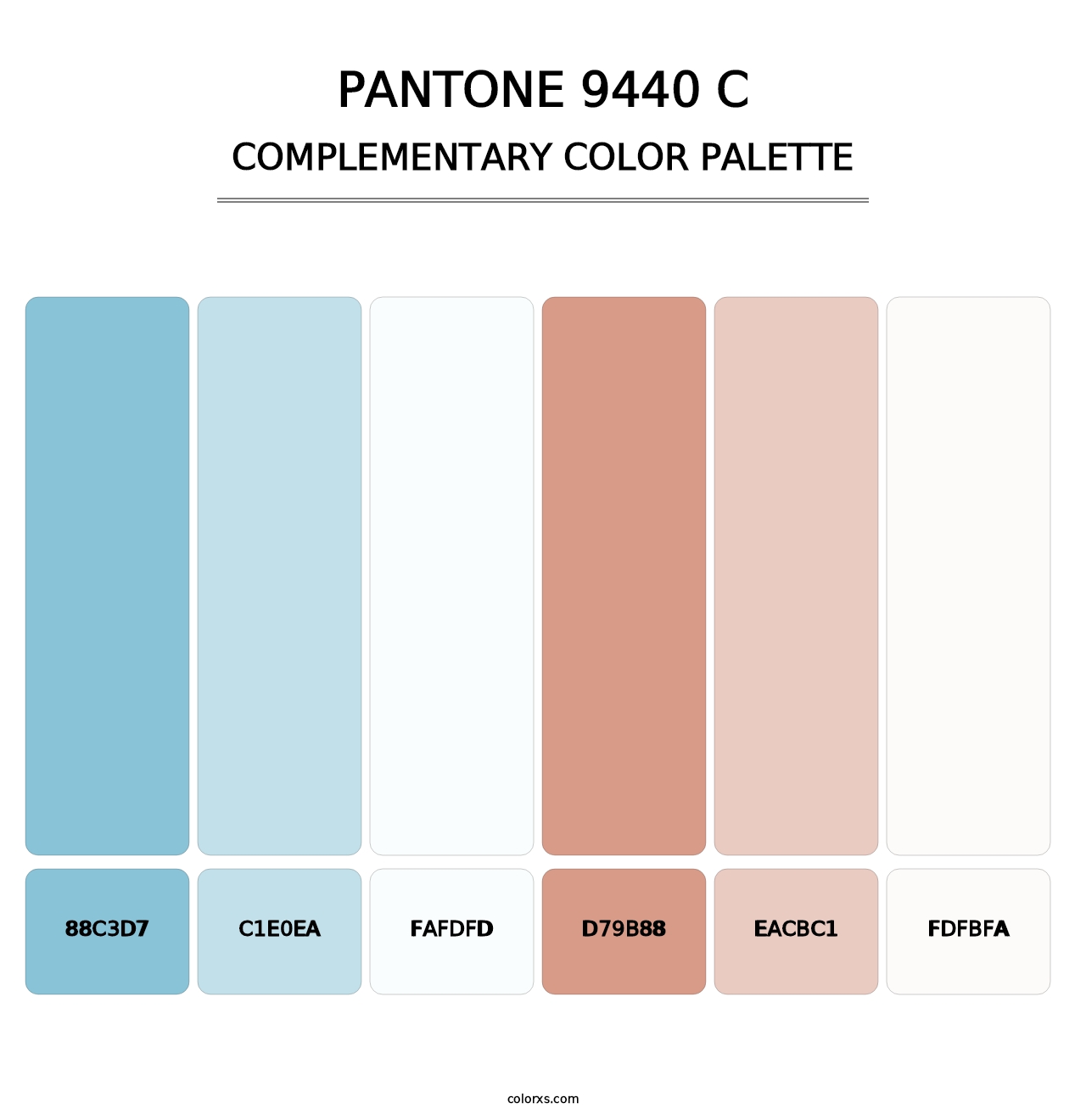 PANTONE 9440 C - Complementary Color Palette