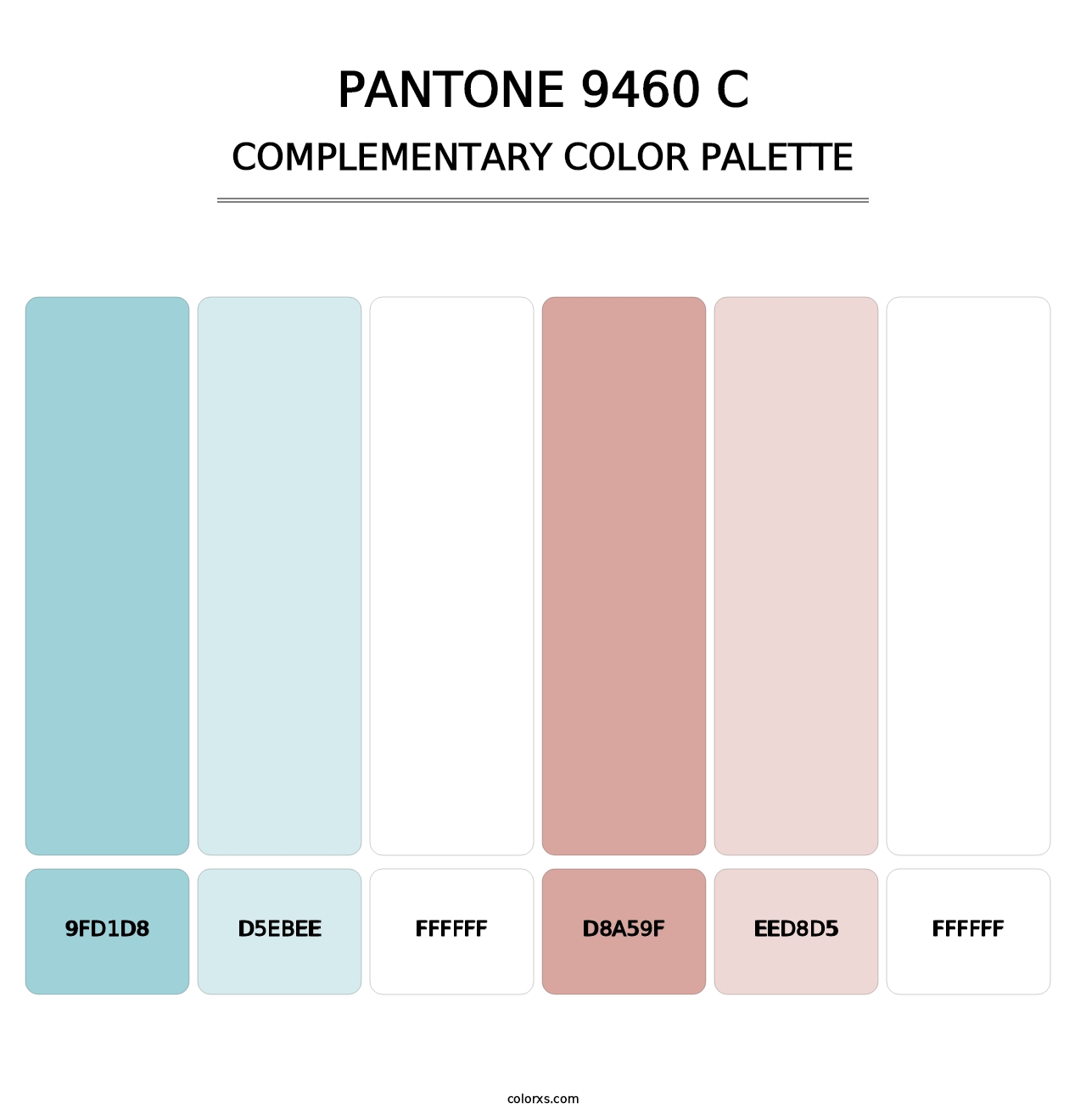 PANTONE 9460 C - Complementary Color Palette