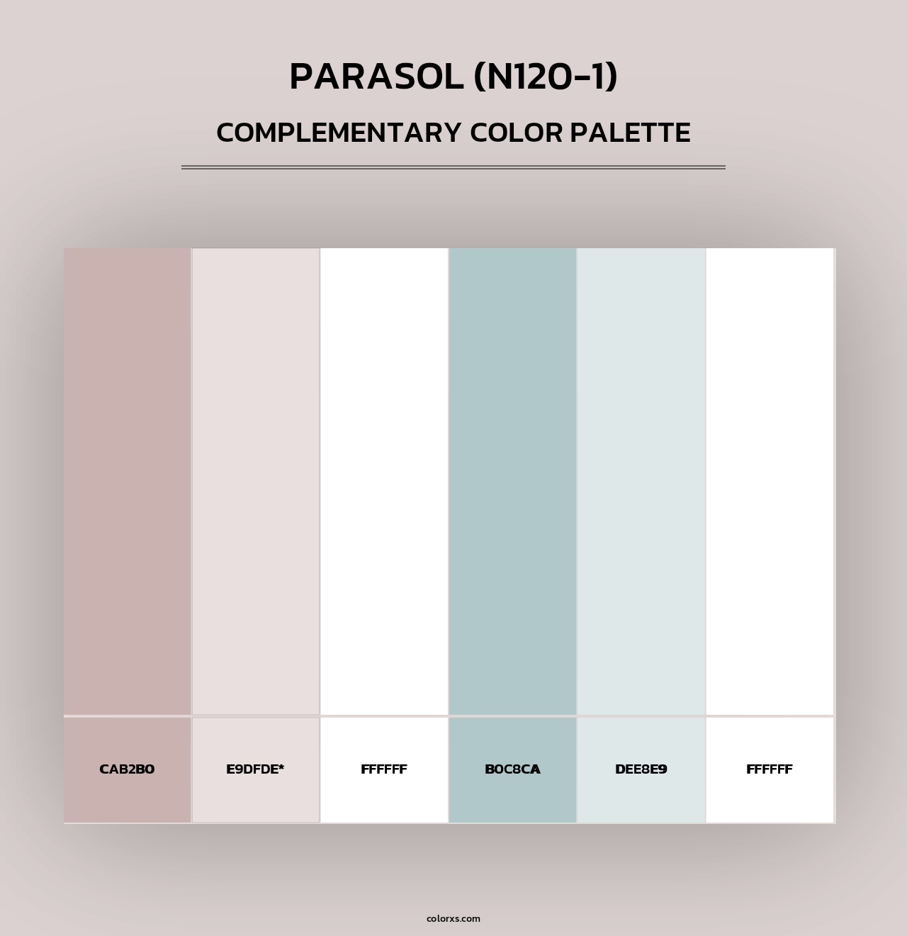 Parasol (N120-1) - Complementary Color Palette