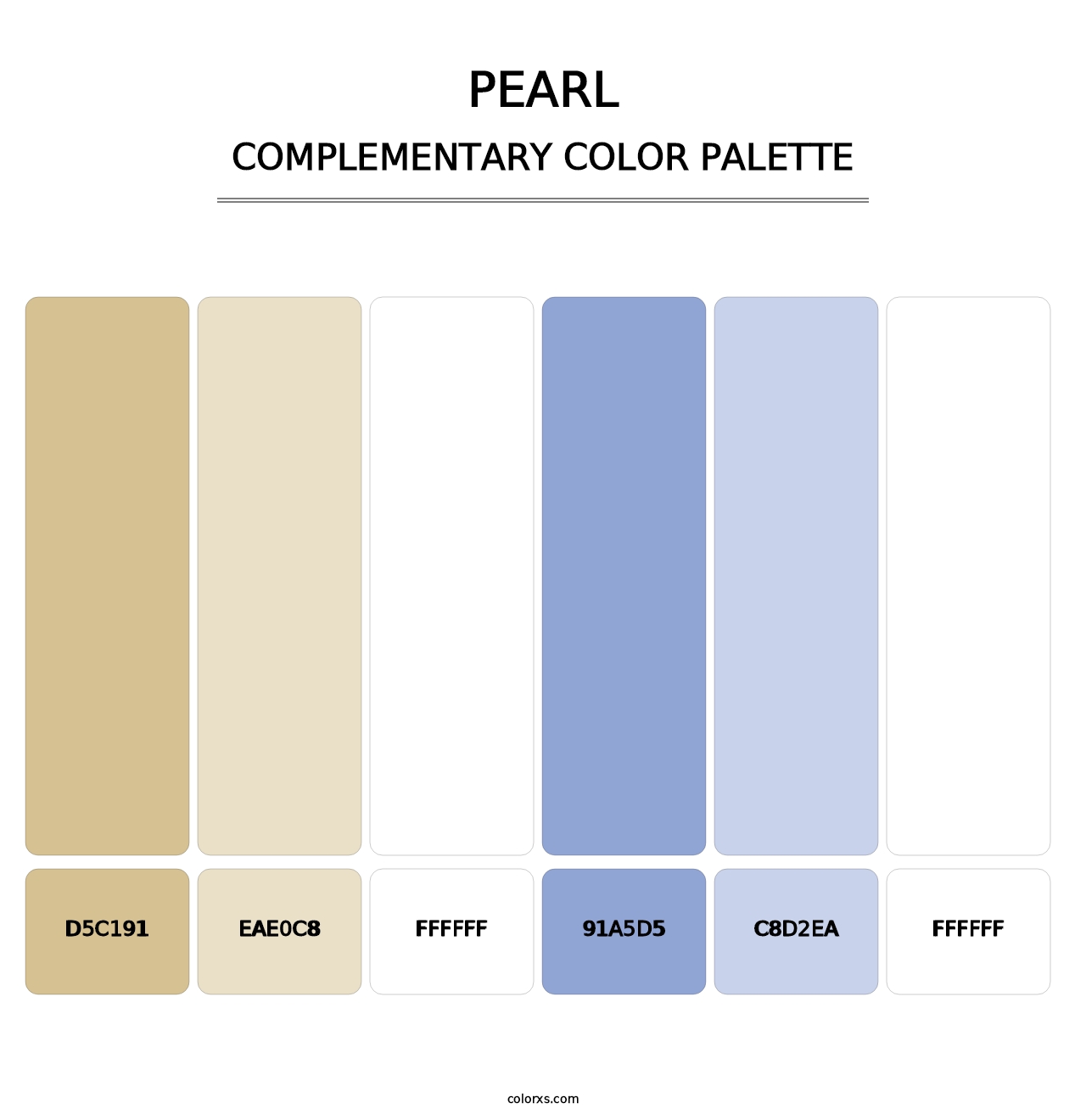 Pearl - Complementary Color Palette