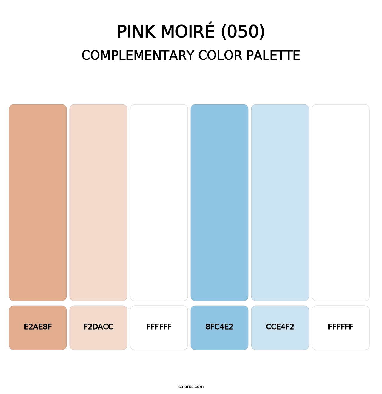 Pink Moiré (050) - Complementary Color Palette