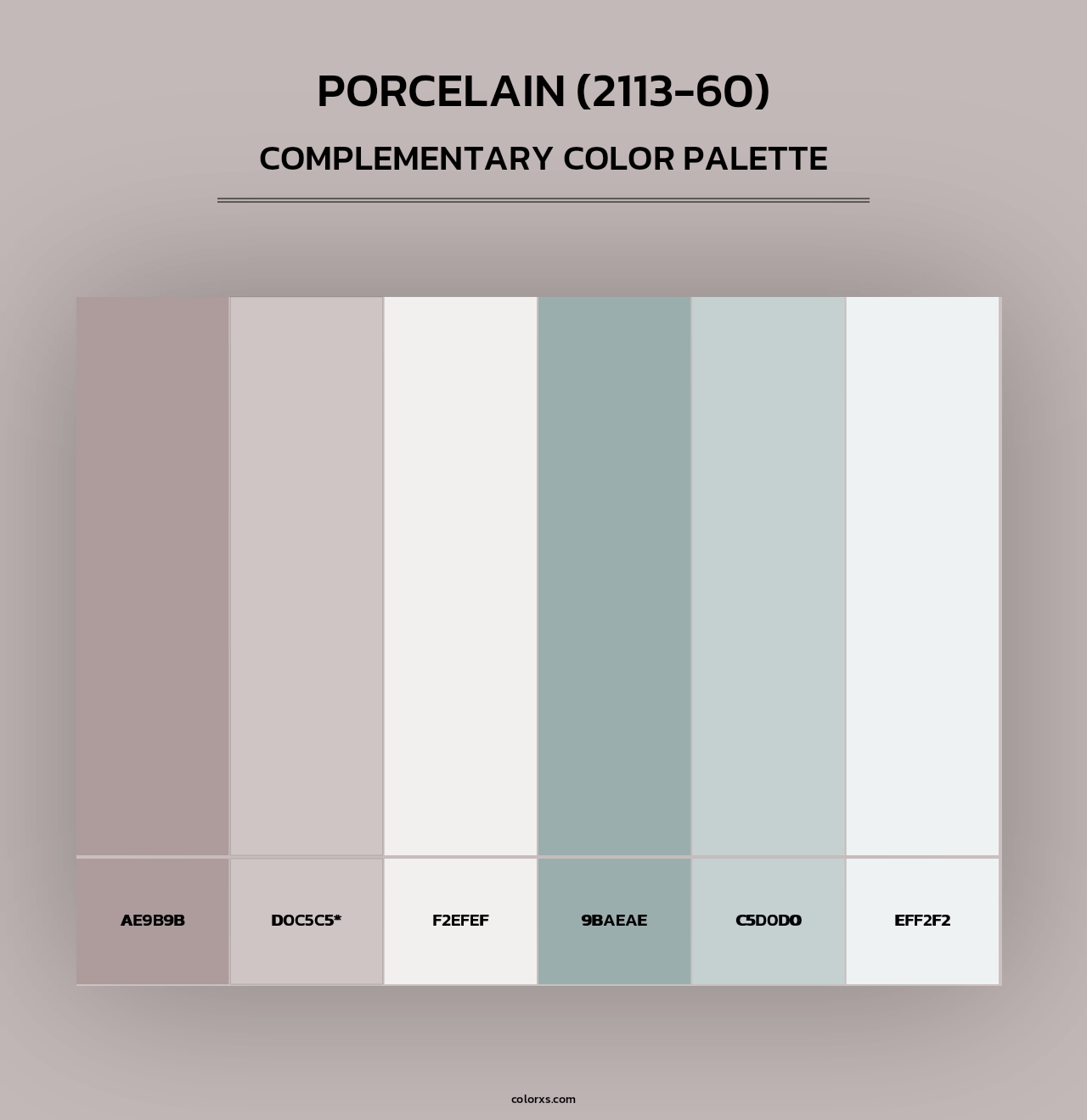 Porcelain (2113-60) - Complementary Color Palette