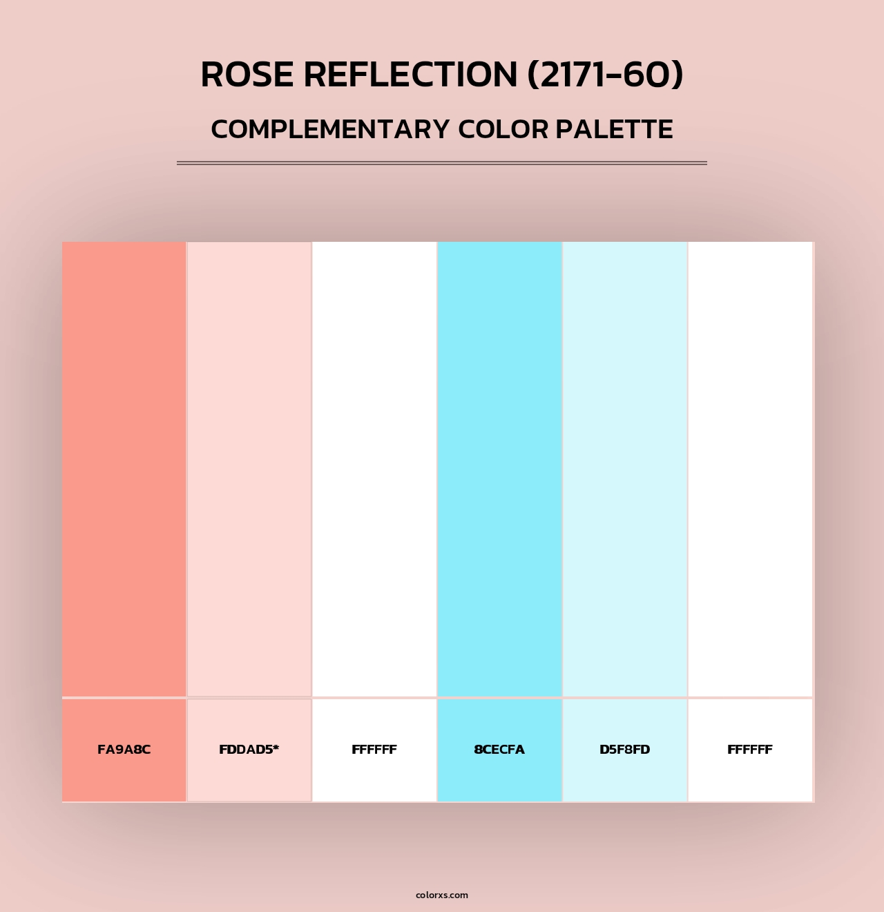 Rose Reflection (2171-60) - Complementary Color Palette
