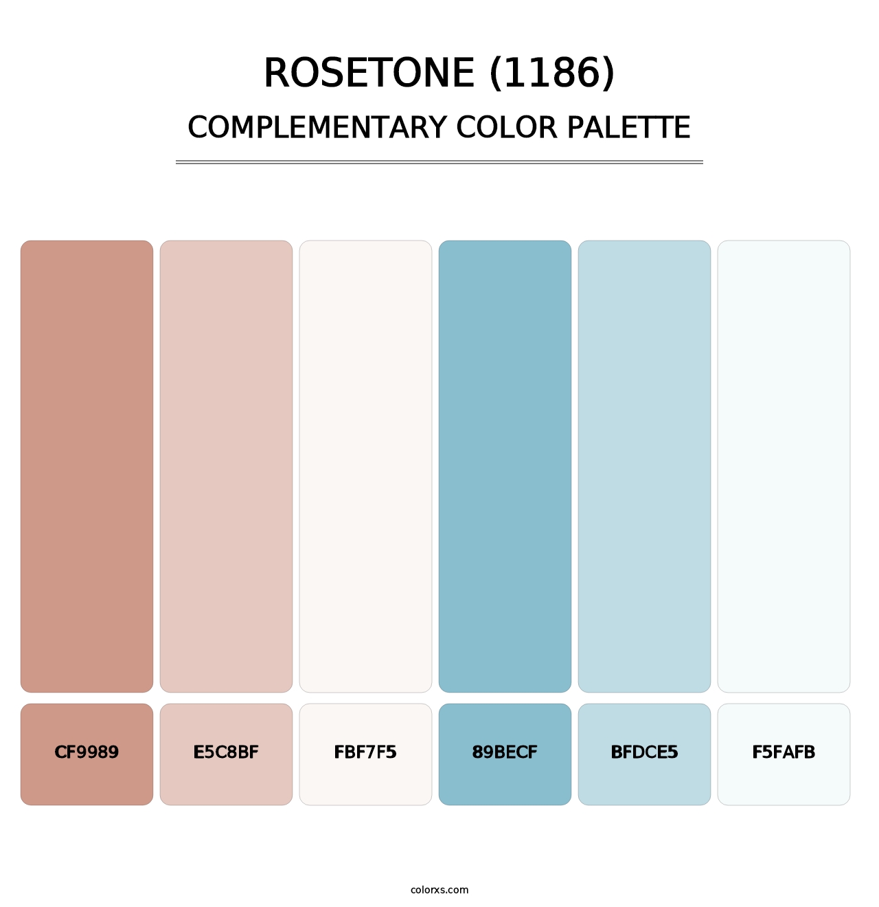 Rosetone (1186) - Complementary Color Palette