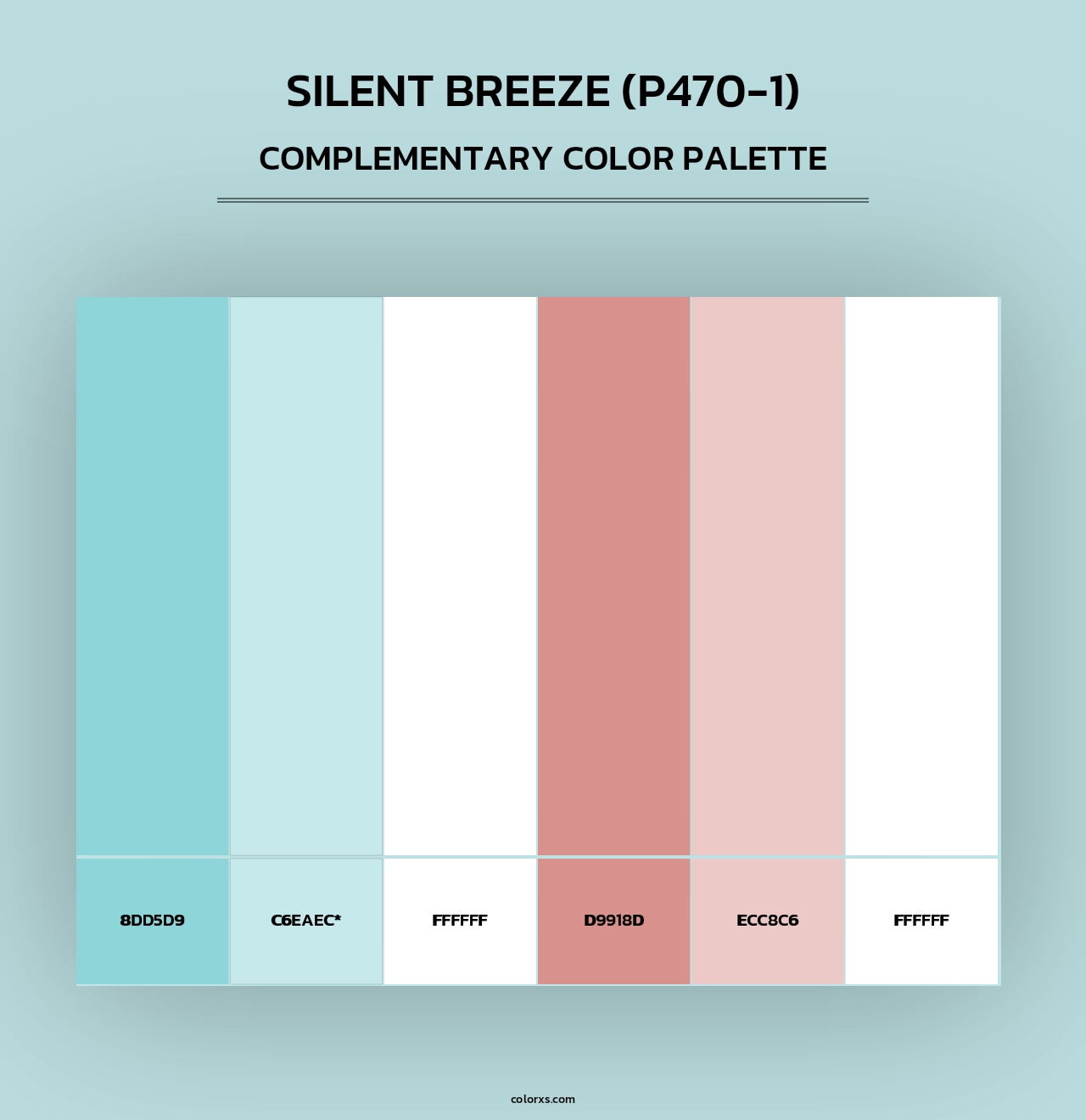 Silent Breeze (P470-1) - Complementary Color Palette