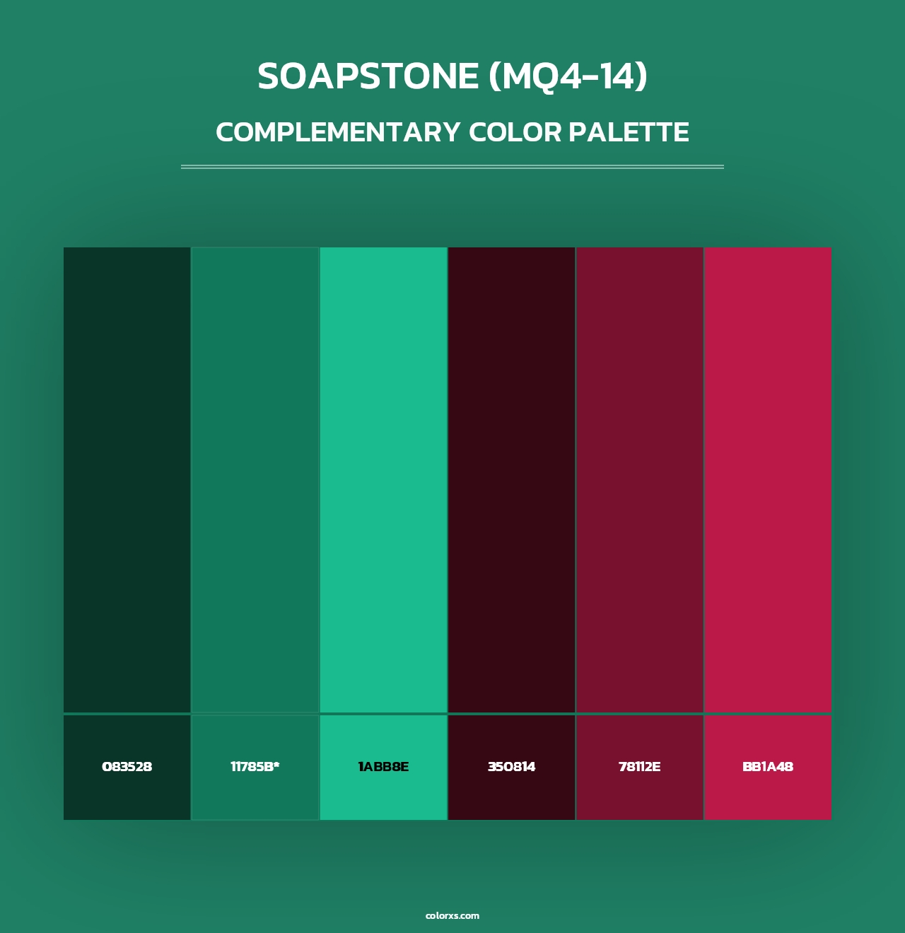 Soapstone (MQ4-14) - Complementary Color Palette