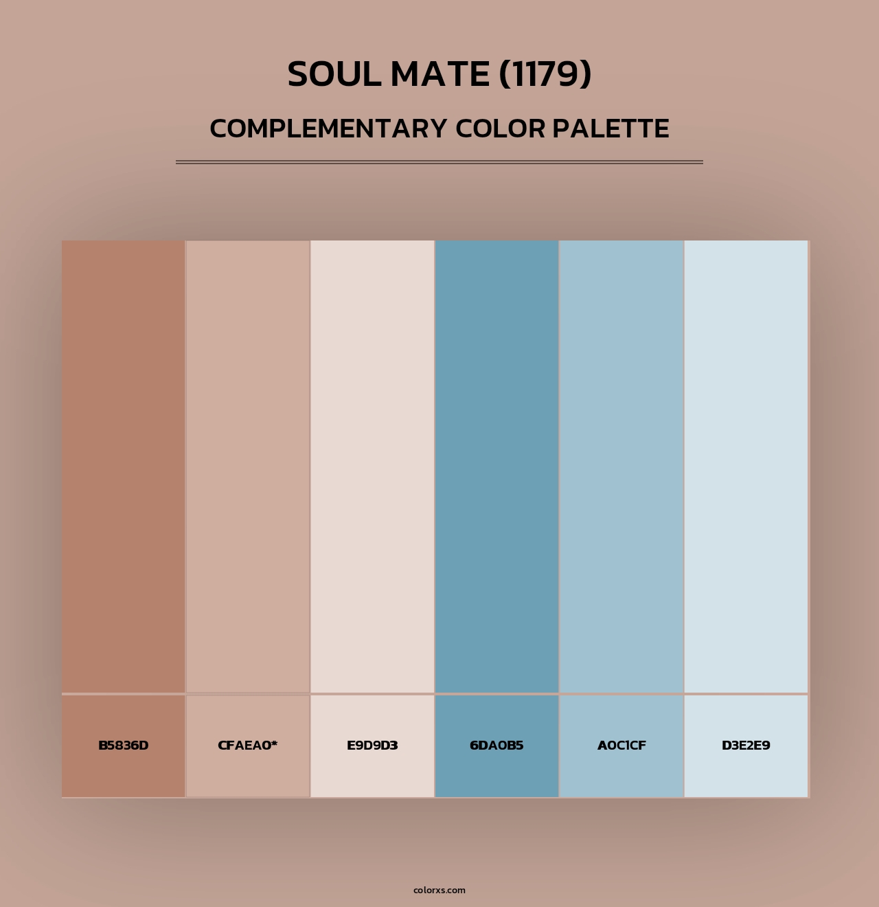 Soul Mate (1179) - Complementary Color Palette